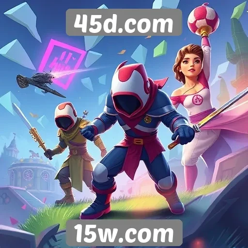 45d.com lança novos jogos em destaque