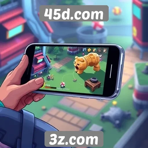 Tendências em jogos mobile no 45d.com